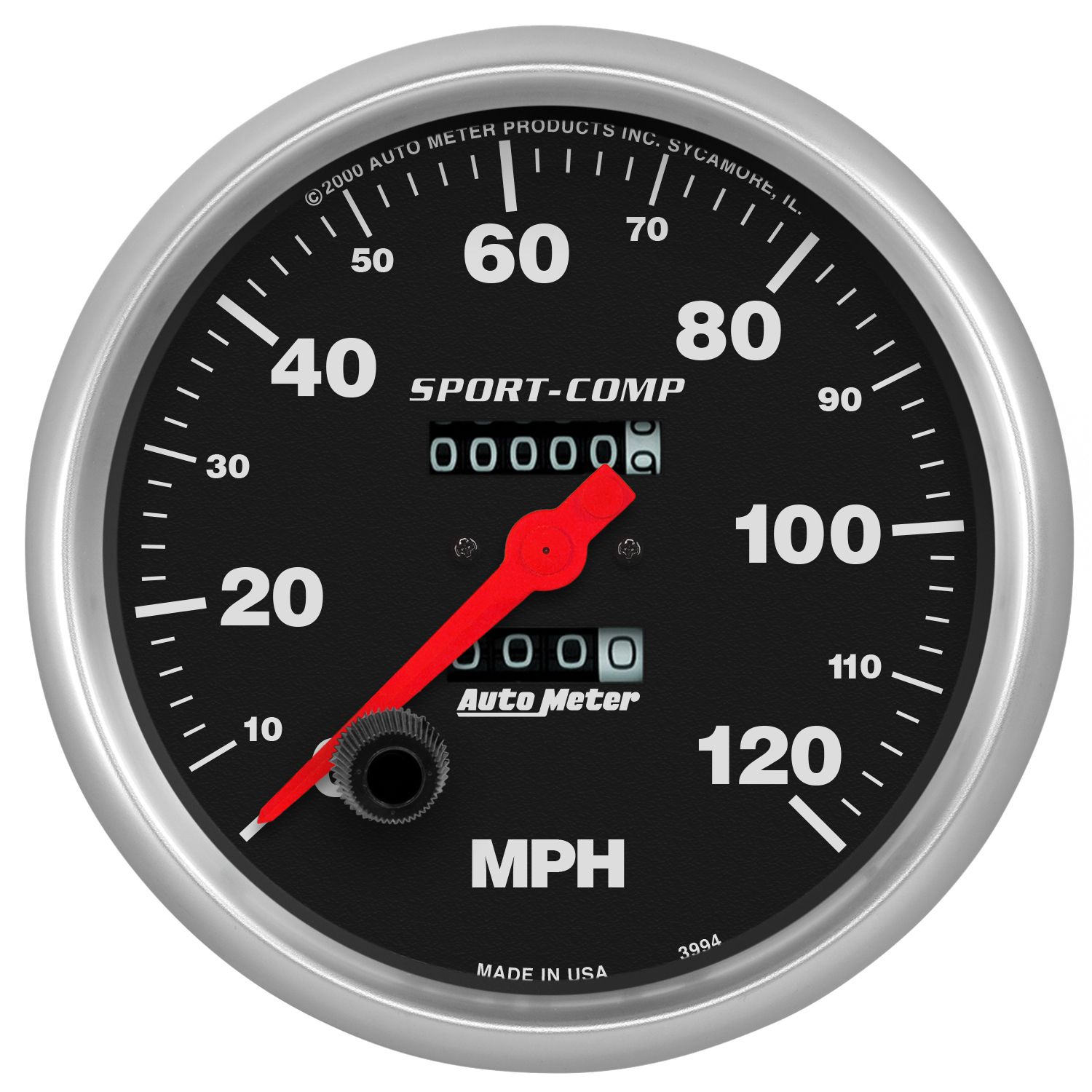 5 in. SPEEDOMETER, 0-120 MPH, SPORT-COMP