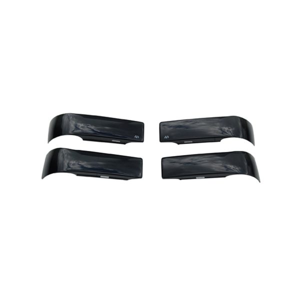 Auto Ventshade 41208 Dark Smoke Headlight Covers for 1994-1999 Chevrolet/GMC C/K1500-C/K3500, 1994-2000 Yukon, 1994-1999 Suburban, Fits Vehicles with Wraparound Headlights