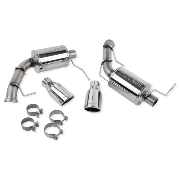 ROUSH V6 Mustang Exhaust Kit with Round Tips (2011-2014)