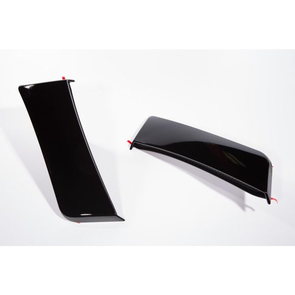 ROUSH 2015-2021 Mustang Quarter Panel Side Scoops - Black (UA/G1)