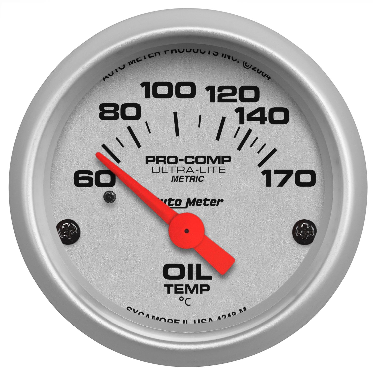 2-1/16 in. OIL TEMPERATURE, 60-170 Celsius, ULTRA-LITE