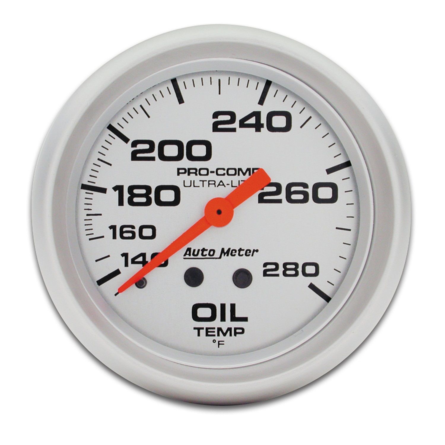 2-5/8 in. OIL TEMPERATURE, 140-280 Fahrenheit, ULTRA-LITE