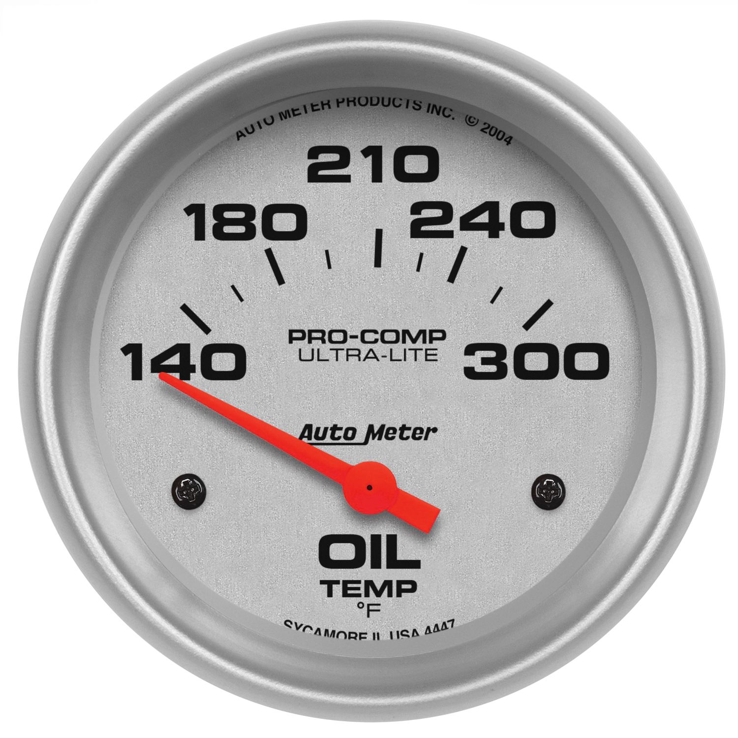 2-5/8 in. OIL TEMPERATURE, 140-300 Fahrenheit, ULTRA-LITE