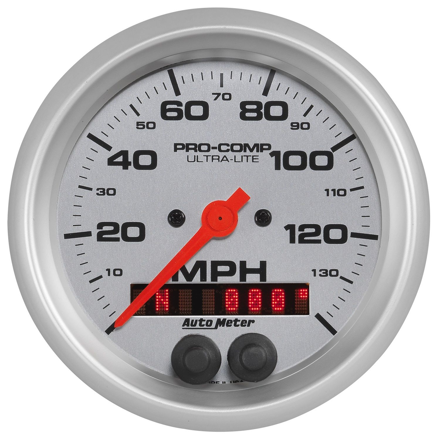 3-3/8 in. GPS SPEEDOMETER, 0-140 MPH, ULTRA-LITE