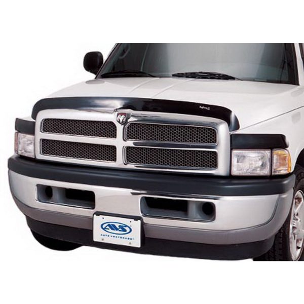 Auto Ventshade 45551 Bugflector Deluxe 3-Piece Dark Smoke Hood Shied for 1994-2001 Dodge Ram 1500, 1994-2002 Ram 2500/3500