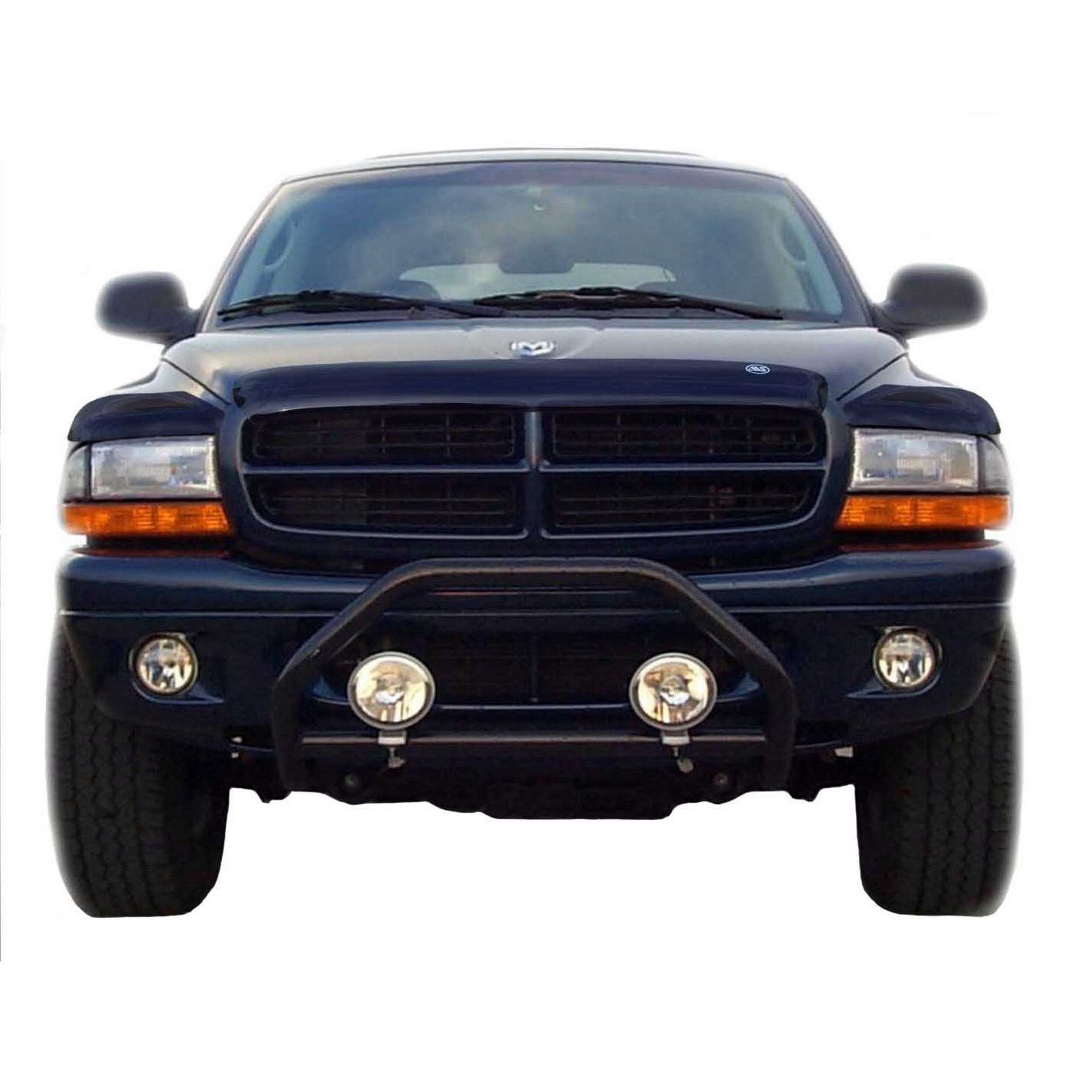 Auto Ventshade 45751 Bugflector Deluxe 3-Piece Dark Smoke Hood Shied for 1997-2004 Dodge Dakota, 1998-2003 Durango