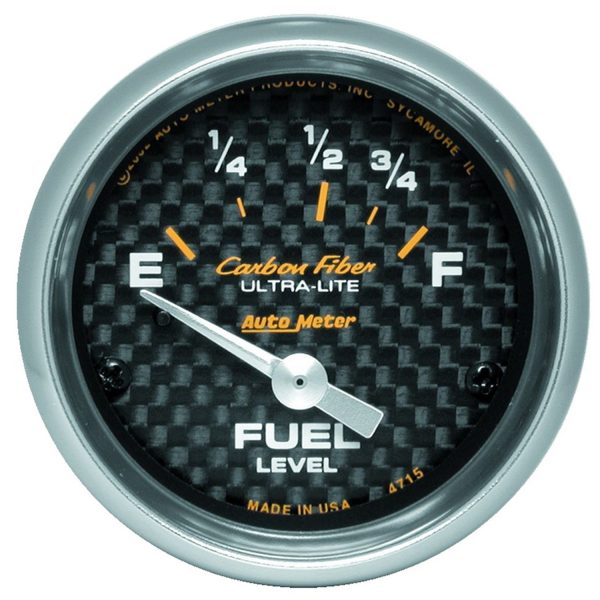 2-1/16 in. FUEL LEVEL, 73-10 O, CARBON FIBER