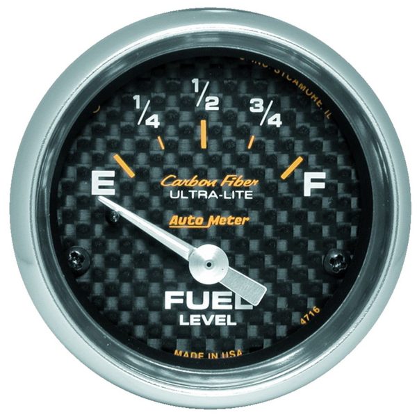 2-1/16 in. FUEL LEVEL, 240-33 O SSE, CARBON FIBER