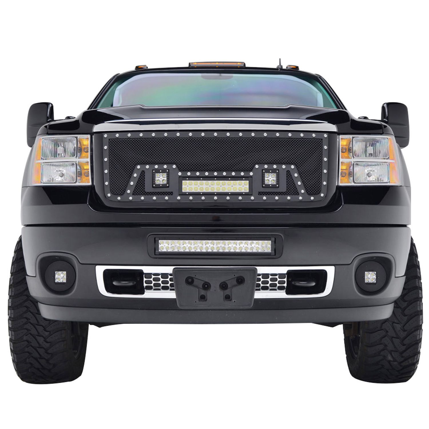 Evolution Mesh Packaged Grille w/ LED