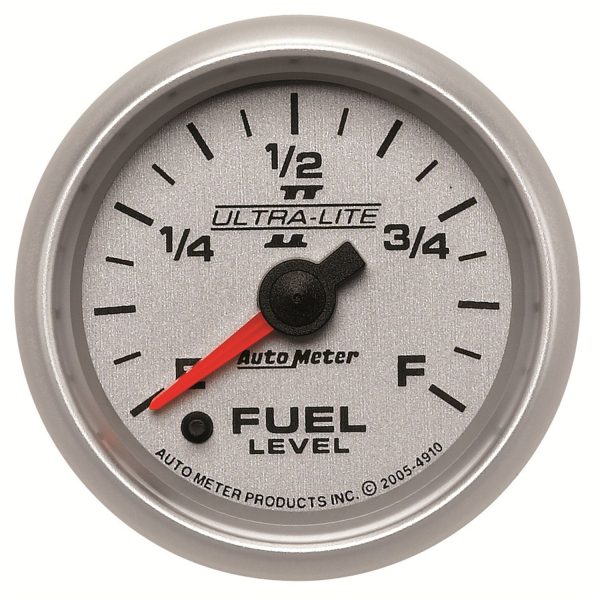 2-1/16 in. FUEL LEVEL, PROGRAMMABLE 0-280 O, ULTRA-LITE II