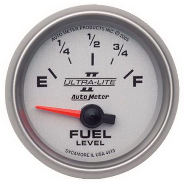 2-1/16 in. FUEL LEVEL, 0-90 O, SSE, ULTRA-LITE II