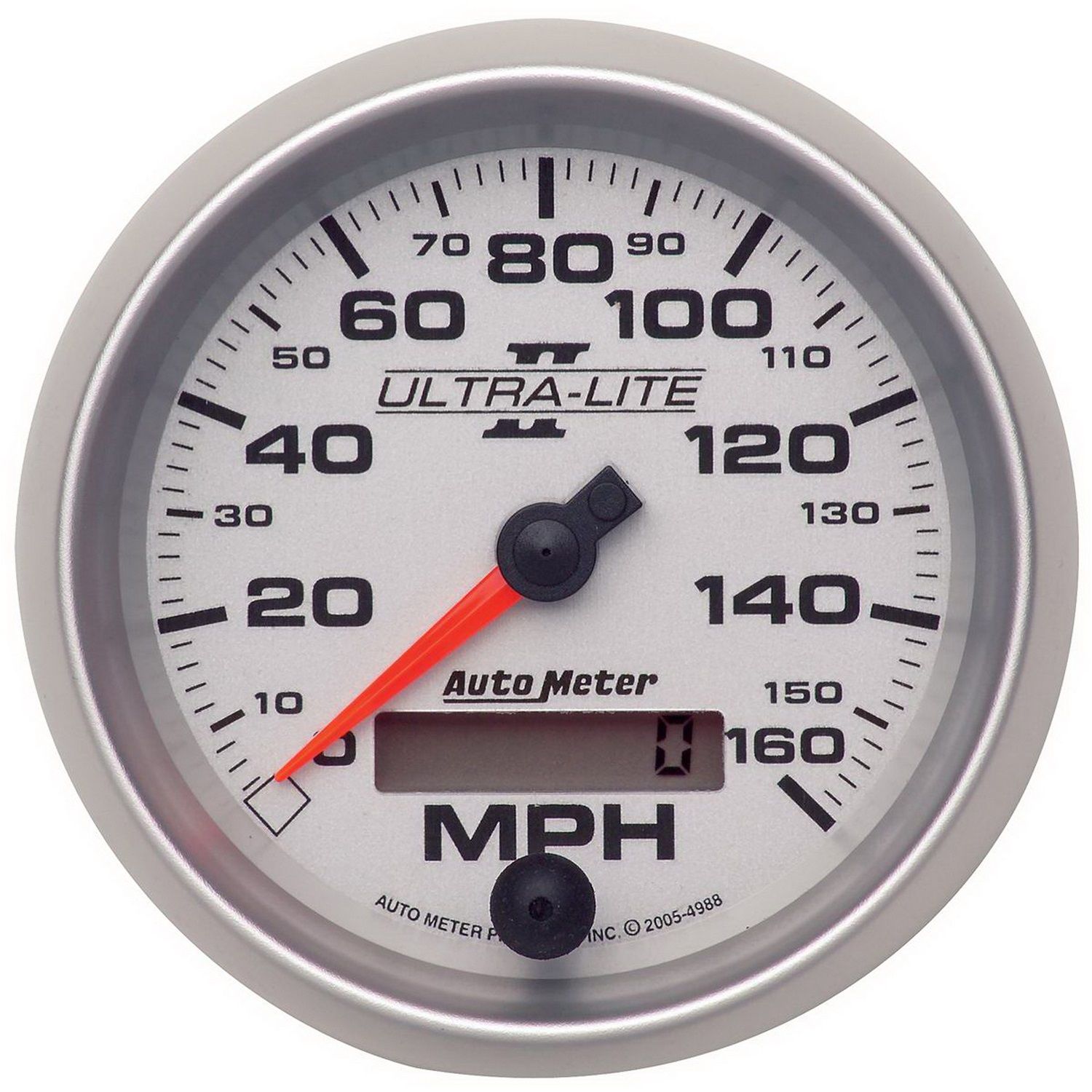 3-3/8 in. SPEEDOMETER, 0-160 MPH, ULTRA-LITE II