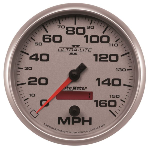 5 in. SPEEDOMETER, 0-160 MPH, ULTRA-LITE II