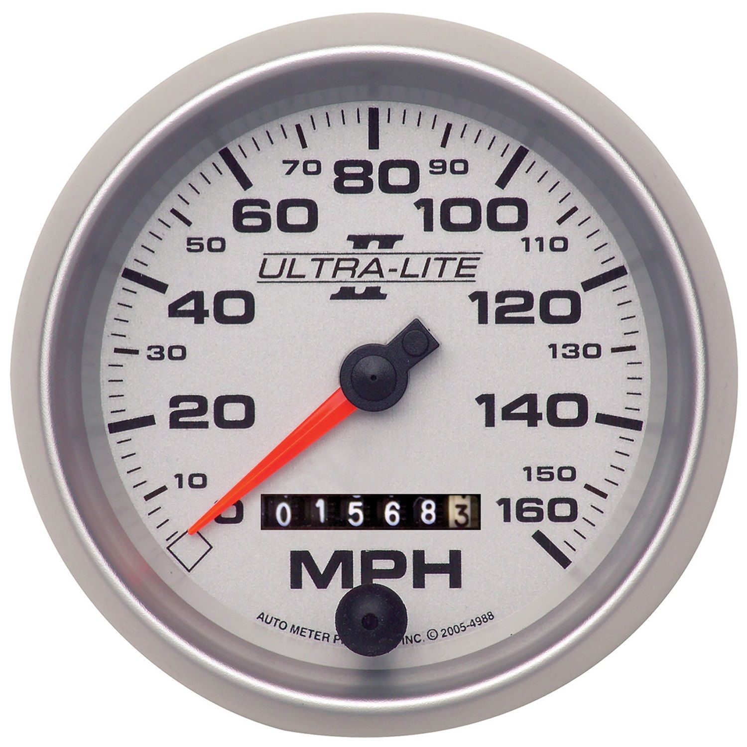 3-3/8 in. SPEEDOMETER, 0-160 MPH, ULTRA-LITE II