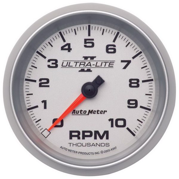 3-3/8 in. IN-DASH TACHOMETER, 0-10,000 RPM, ULTRA-LITE II