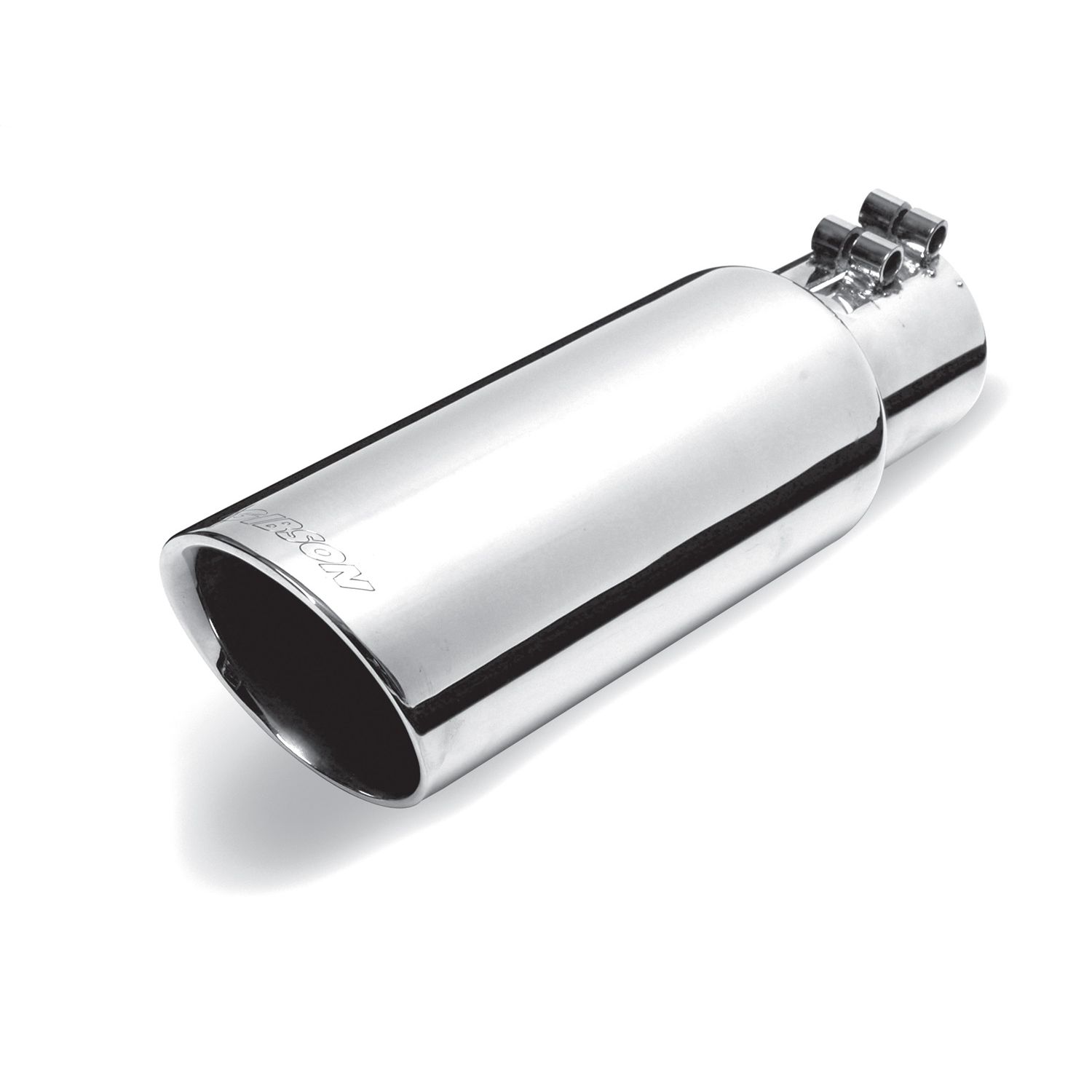 Stainless Double Walled Angle Exhaust Tip