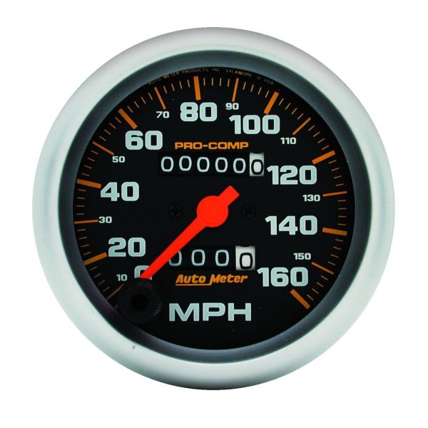 3-3/8 in. SPEEDOMETER, 0-160 MPH, PRO-COMP