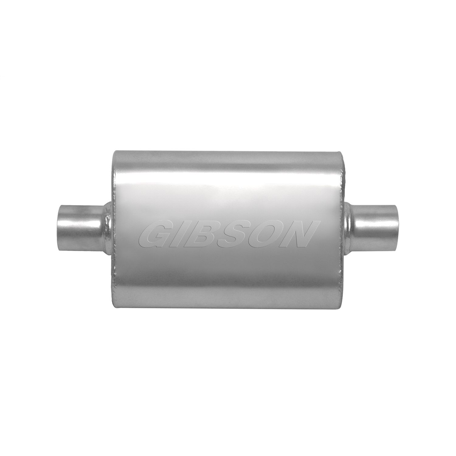 CFT Superflow Center/Offset Oval Muffler; Stainless