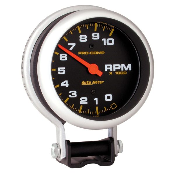 3-3/4 in. PEDESTAL TACHOMETER, 0-10,000 RPM, PRO-COMP