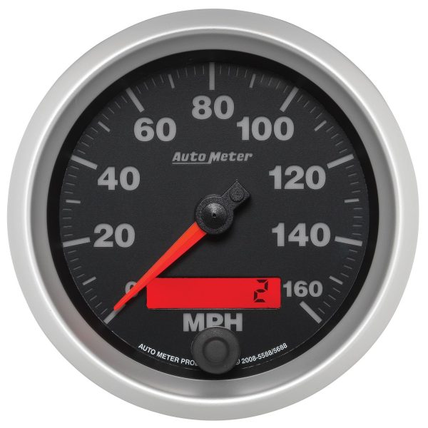 3-3/8 in. SPEEDOMETER, 0-160 MPH, ELITE