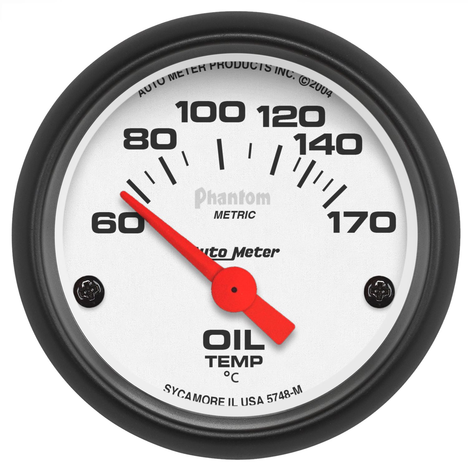 2-1/16 in. OIL TEMPERATURE, 60-170 Celsius, PHANTOM