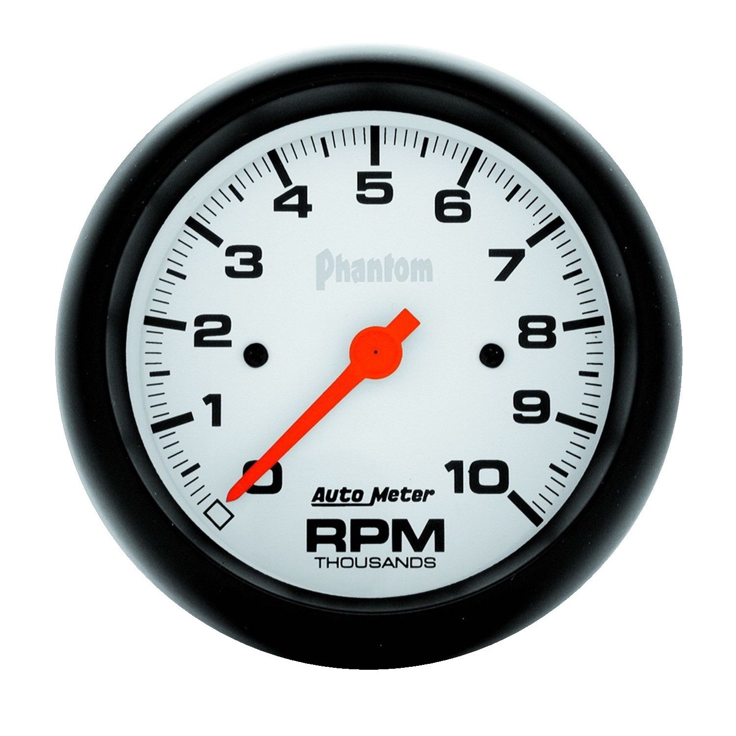 3-3/8 in. IN-DASH TACHOMETER, 0-10,000 RPM, PHANTOM