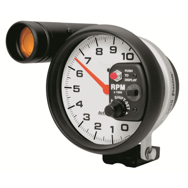 5 in. PEDESTAL TACHOMETER, 0-10,000 RPM, PHANTOM