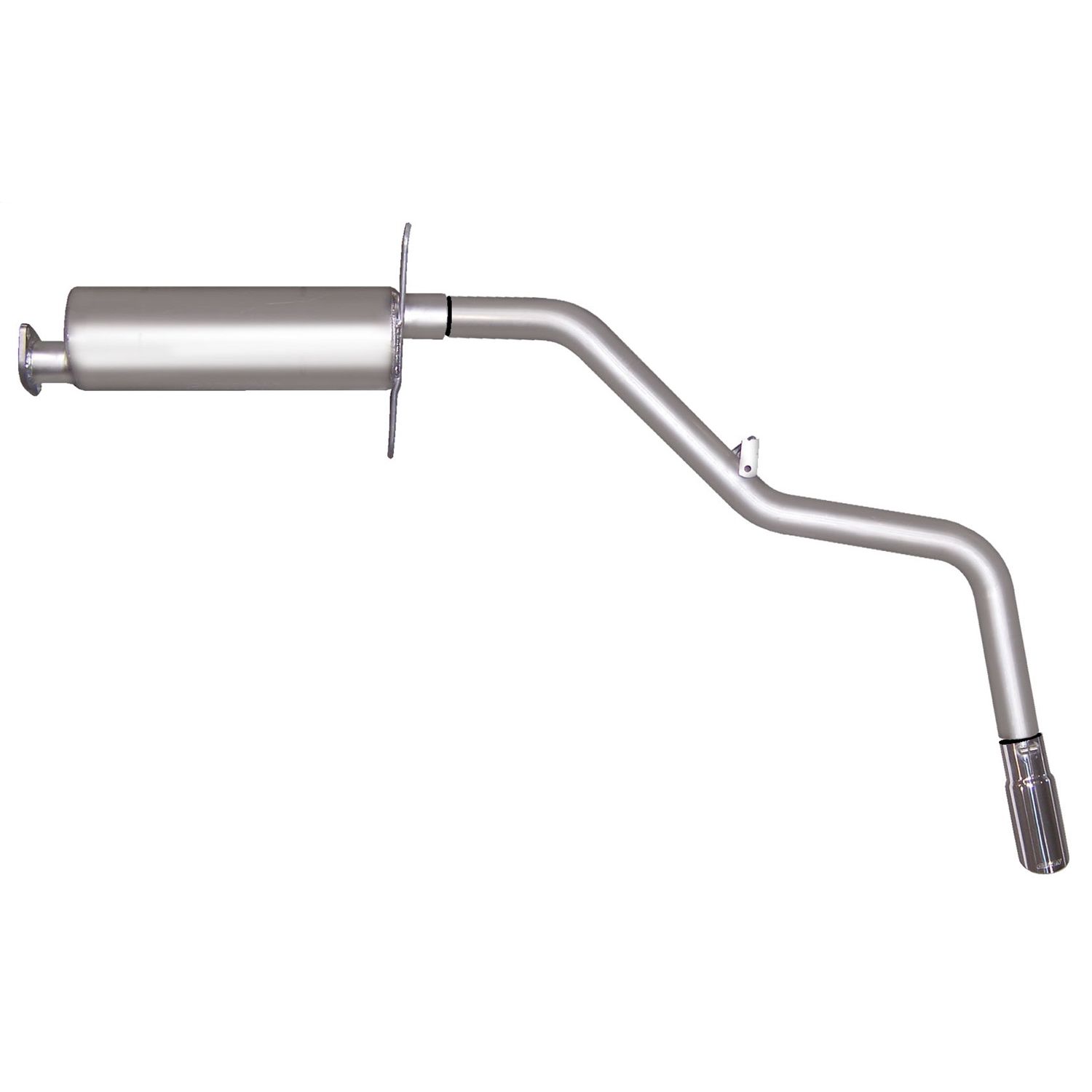 Cat-Back Single Exhaust System; Stainless