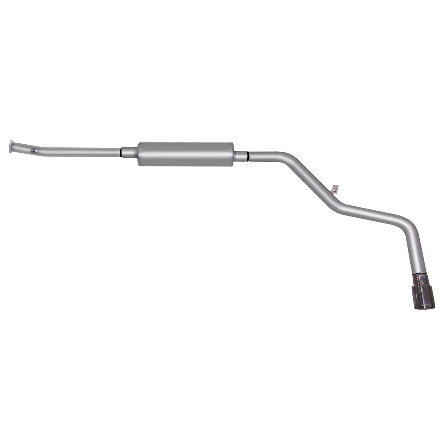 Cat-Back Single Exhaust System; Stainless