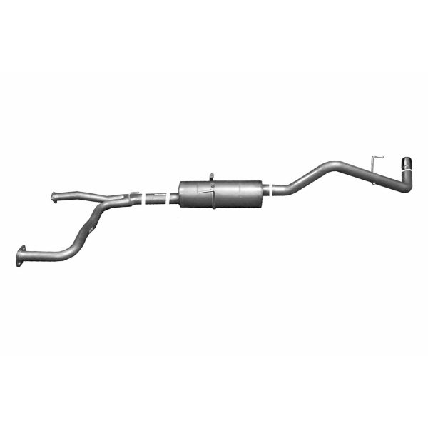 Cat-Back Single Exhaust System; Stainless