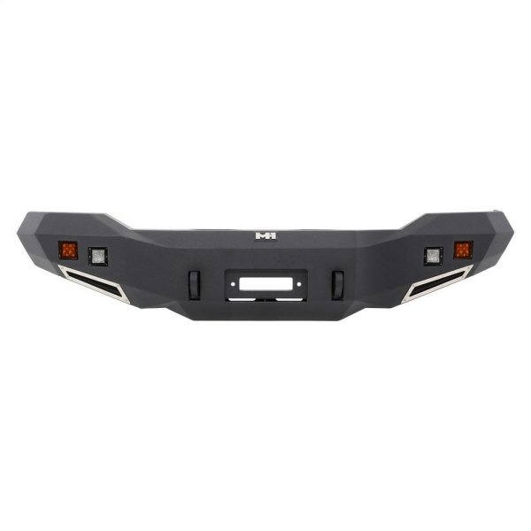 M1 Truck Bumper - Front - Includes a pair of S4 spot and flood lights