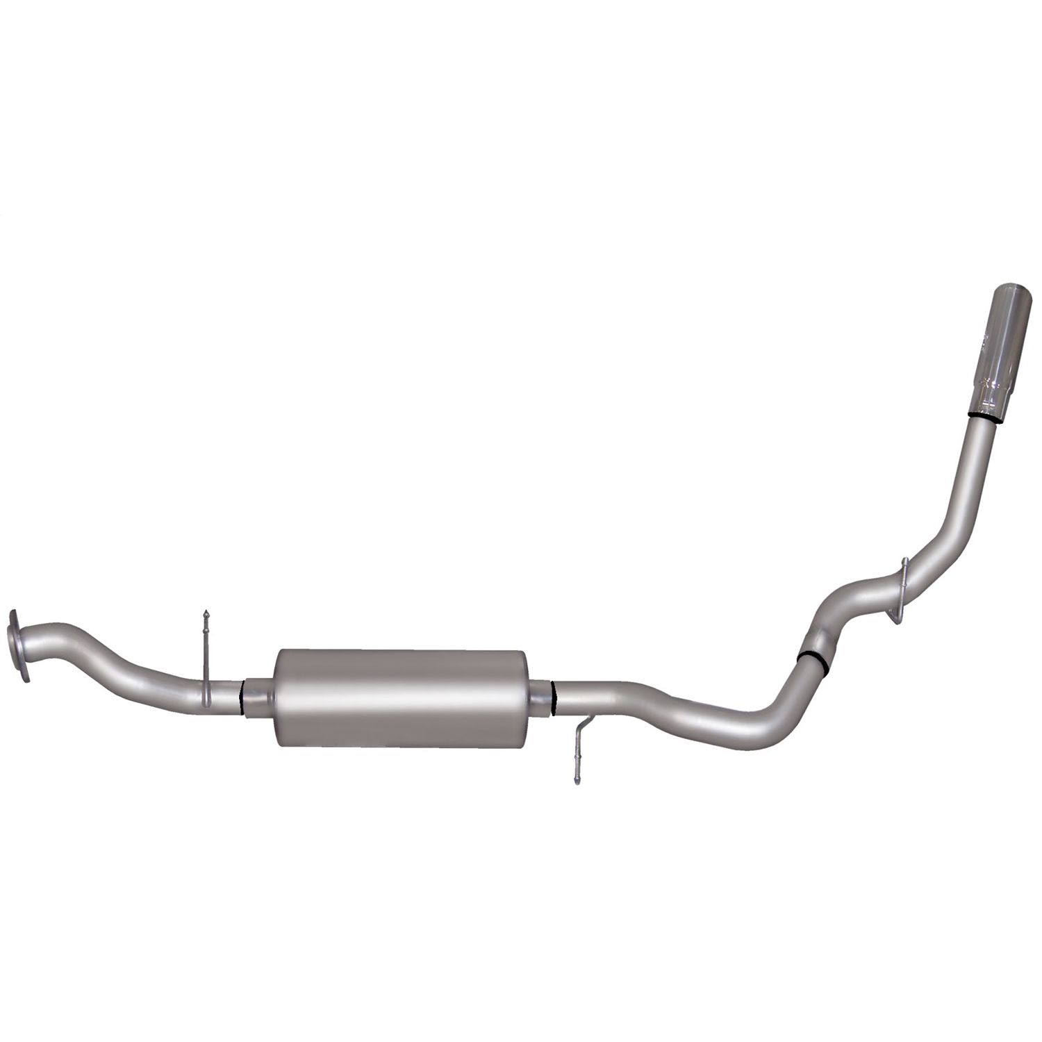 Cat-Back Single Exhaust System; Stainless