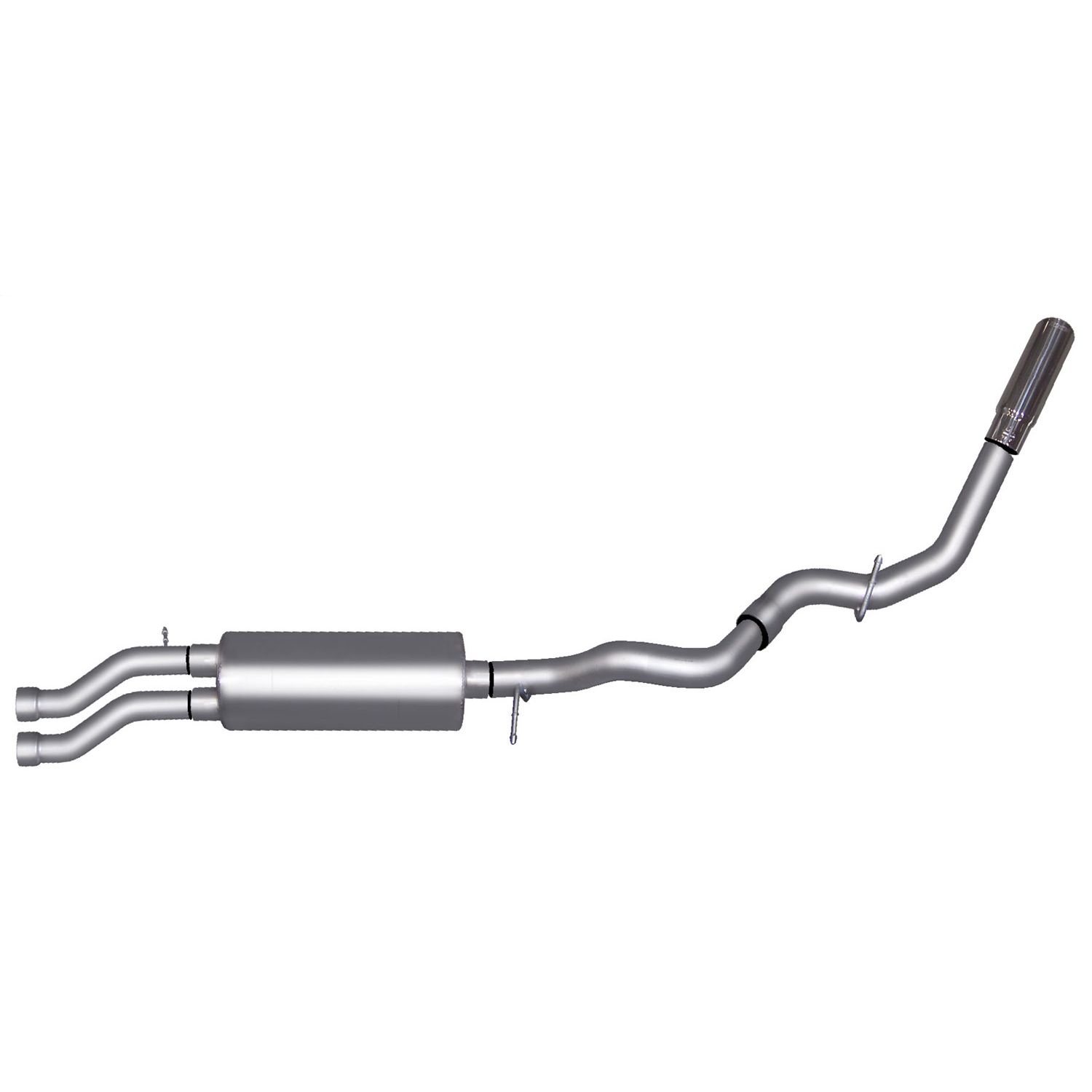 Cat-Back Single Exhaust System; Stainless