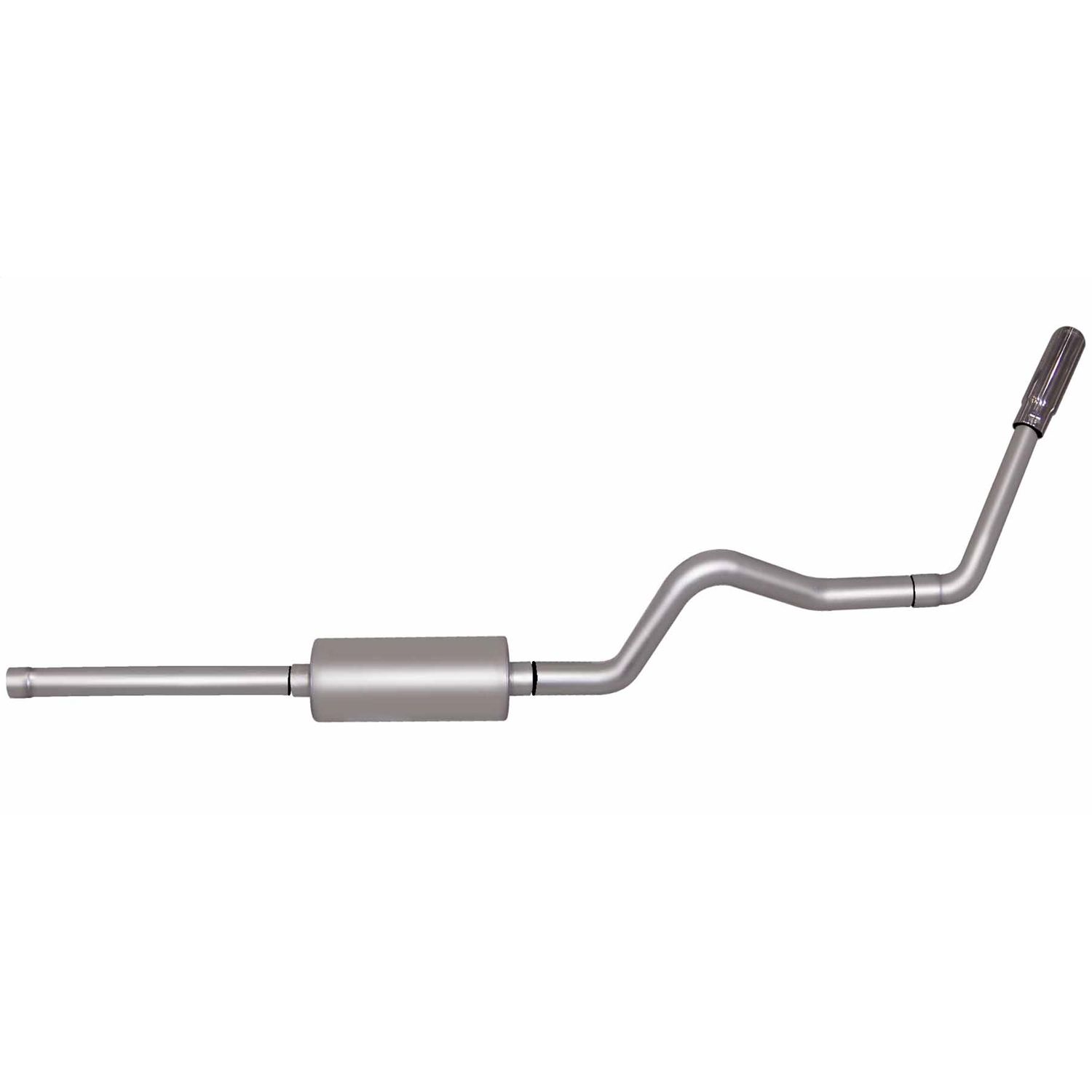 Cat-Back Single Exhaust System; Stainless