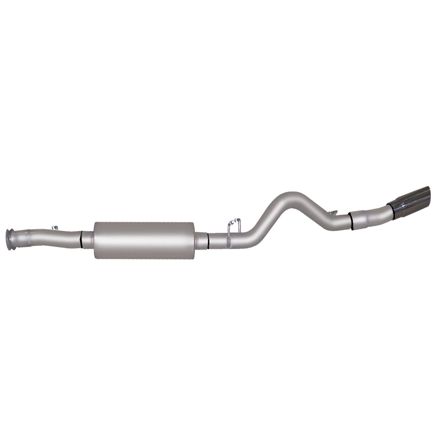 Cat-Back Single Exhaust System; Stainless