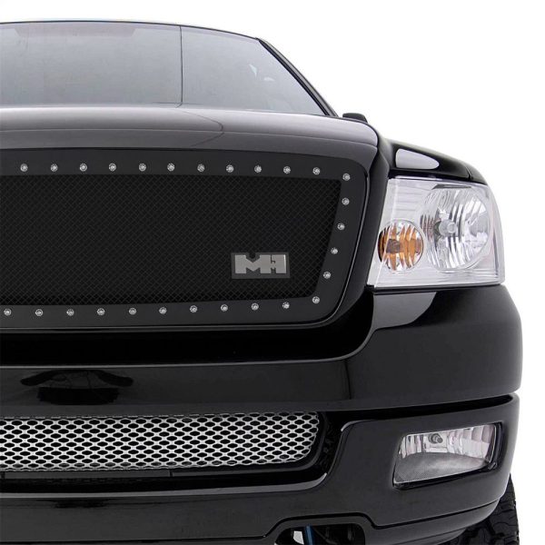 M1 S/S BLK Wire Mesh Grille