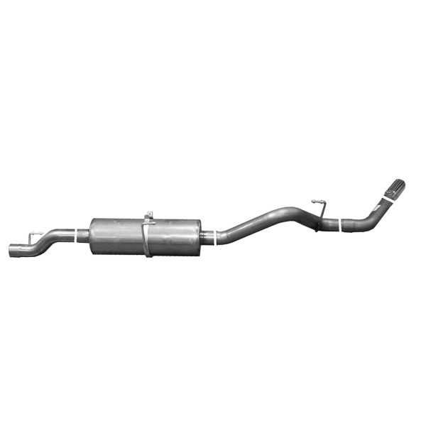 Cat-Back Single Exhaust System; Stainless