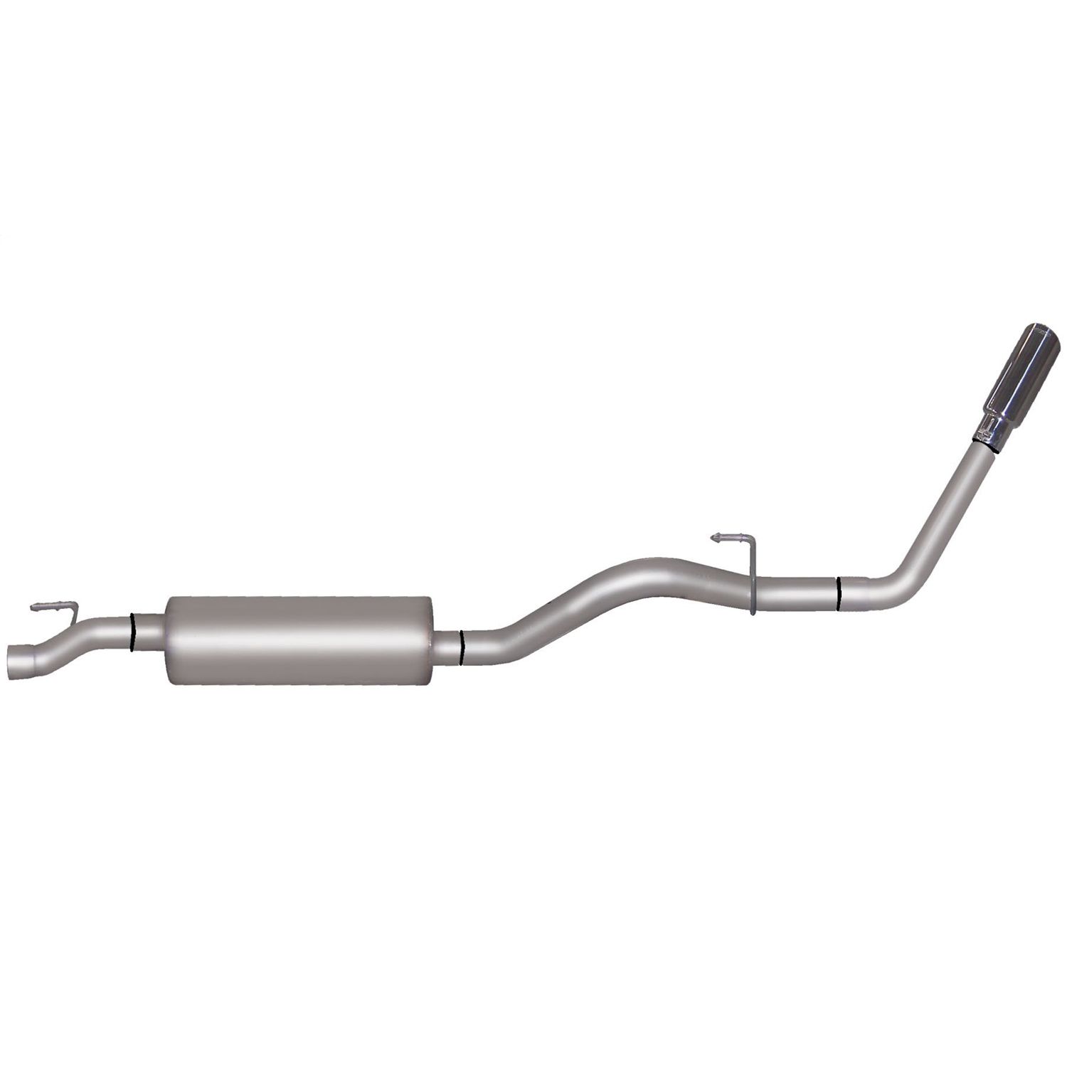 Cat-Back Single Exhaust System; Stainless