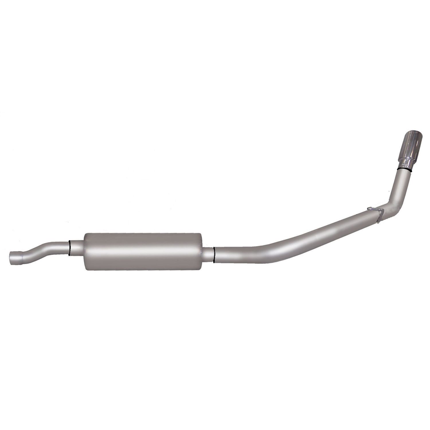 Cat-Back Single Exhaust System; Stainless