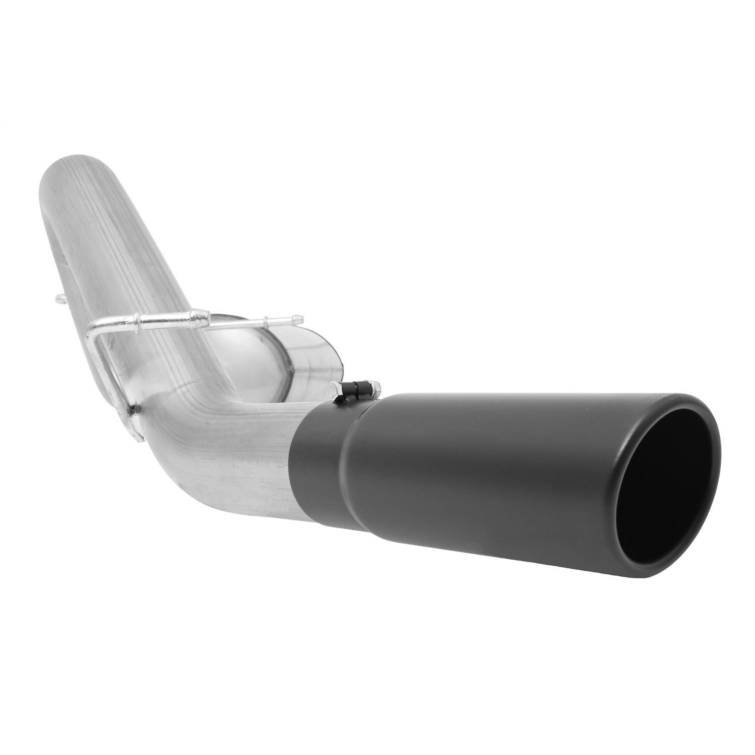 Black Elite Filter-Back Single Exhaust System; Stainless