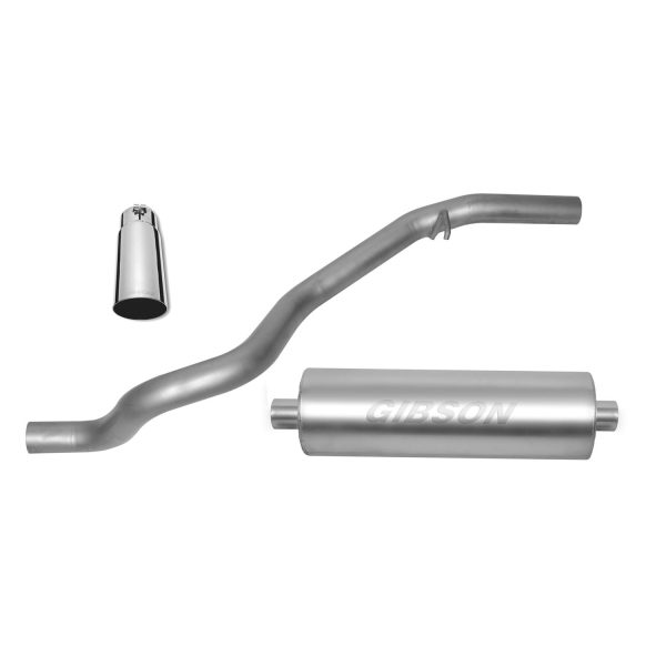 Cat-Back Single Exhaust System; Stainless