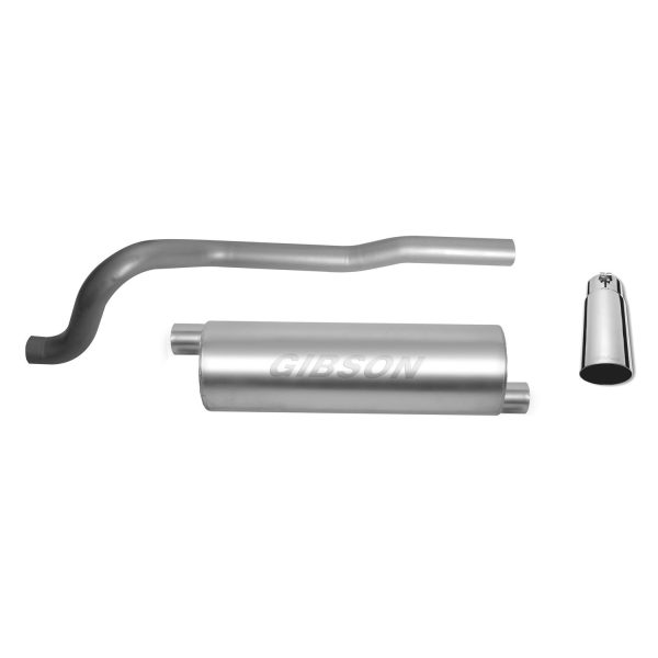 Cat-Back Single Exhaust System; Stainless