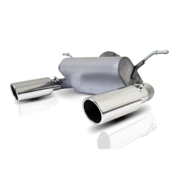 Cat-Back Dual Split Exhaust System; Stainless