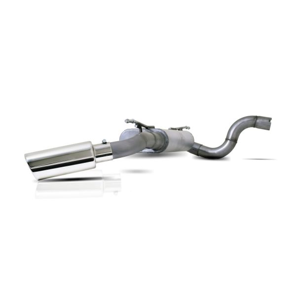 Cat-Back Single Exhaust System; Stainless