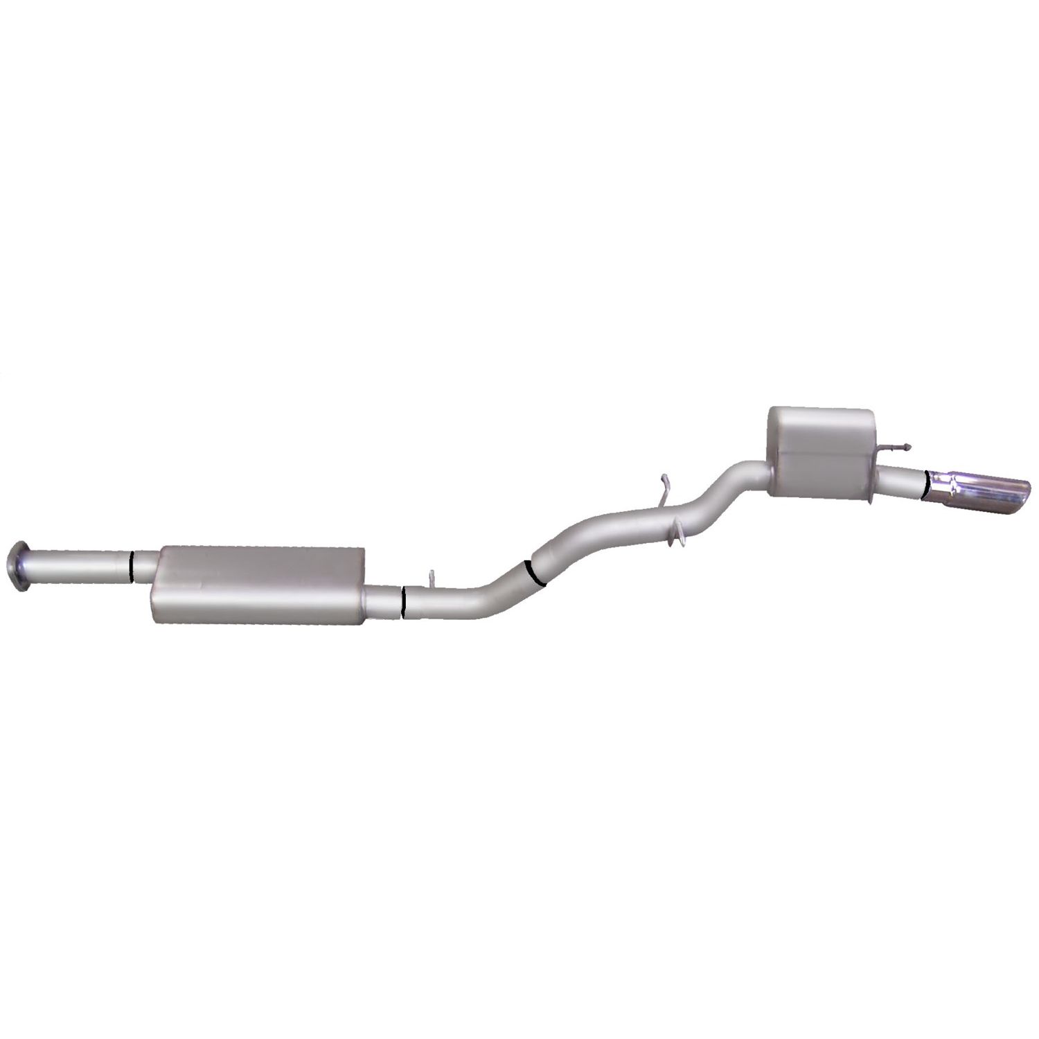 Cat-Back Single Exhaust System; Stainless