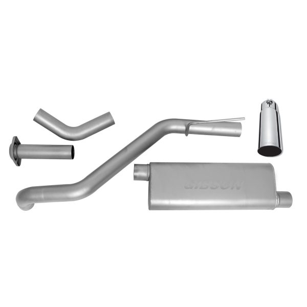 Cat-Back Single Exhaust System; Stainless