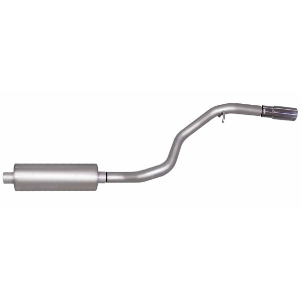 Cat-Back Single Exhaust System; Stainless