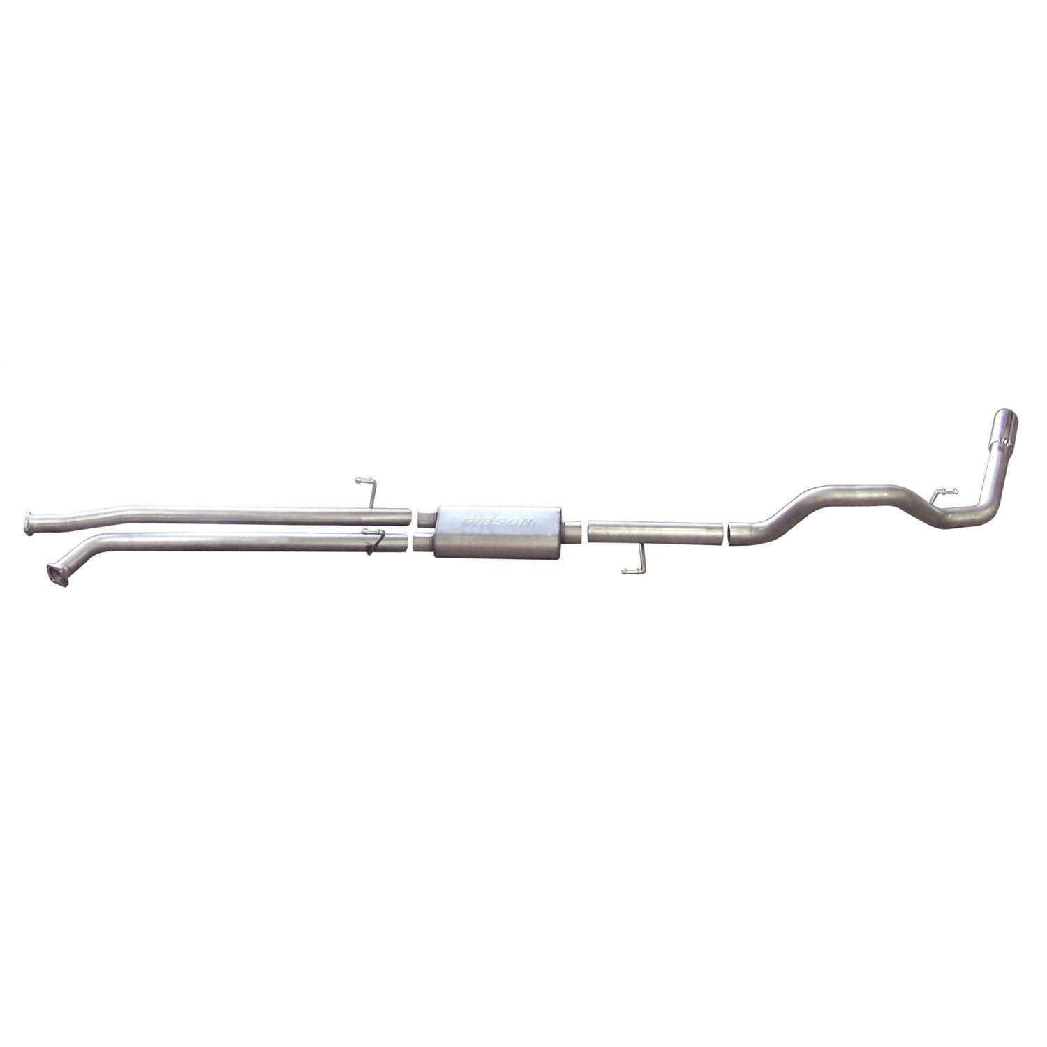 Cat-Back Single Exhaust System; Stainless