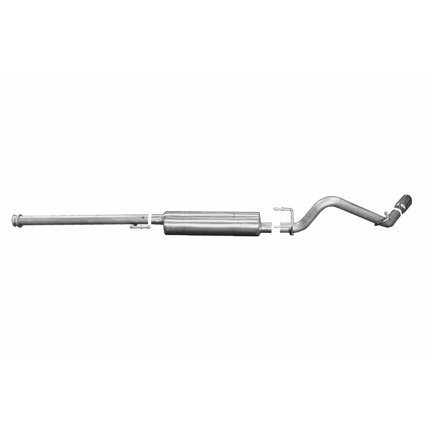 Cat-Back Single Exhaust System; Stainless