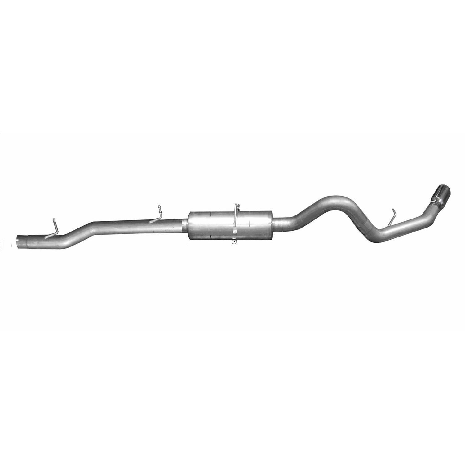 Cat-Back Single Exhaust System; Stainless